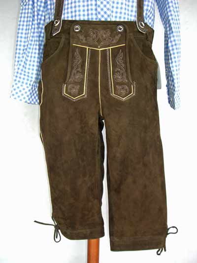 1. Echtlederhose (1 teilig)