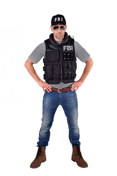 # FBI Weste Cap Beinholster | Polizei | Polizist