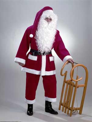 Weihnachtsmann Kostüm Standard | ausleihen mieten verleih