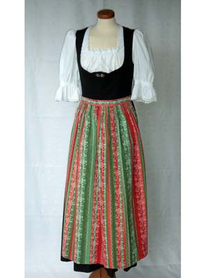 Dirndl Anna (Gre 36-52) 3 teilig