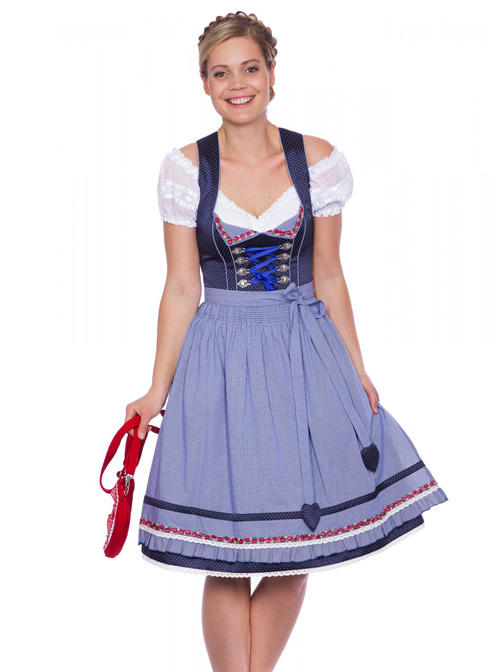 # Krger Dirndl "Awakening" Blau Gr. 30-44