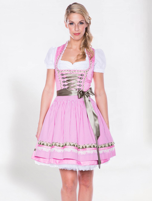 # Krger Dirndl "Dinky Pinky" ros Gr. 34