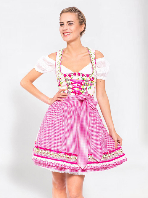 # Krger Dirndl "Fabulous Roses" ros Gr. 32