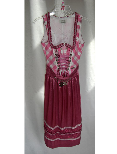 Dirndl "Lotty" rosa (Gre 32) 3 teilig